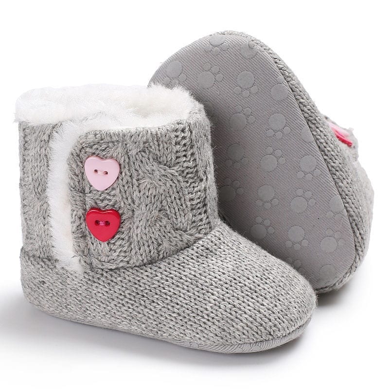 Winter Baby Girls & Boys Crochet Knit Woolen Soft bottom Toddler Shoes 103