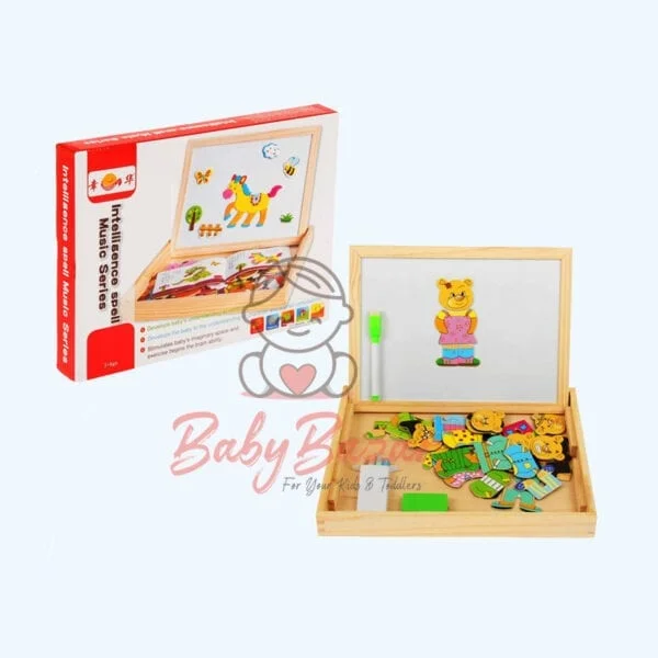 Intelligence Spell Music Series Educational Toys Black and White board