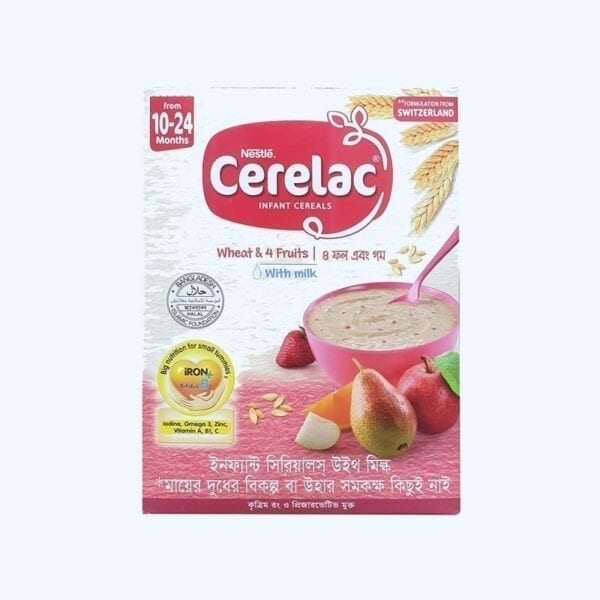 Nestlé Cerelac Wheat & 4 Fruits 10-24 Months