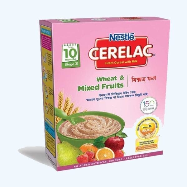 Nestlé Cerelac Wheat & Mixed Fruit 10M+