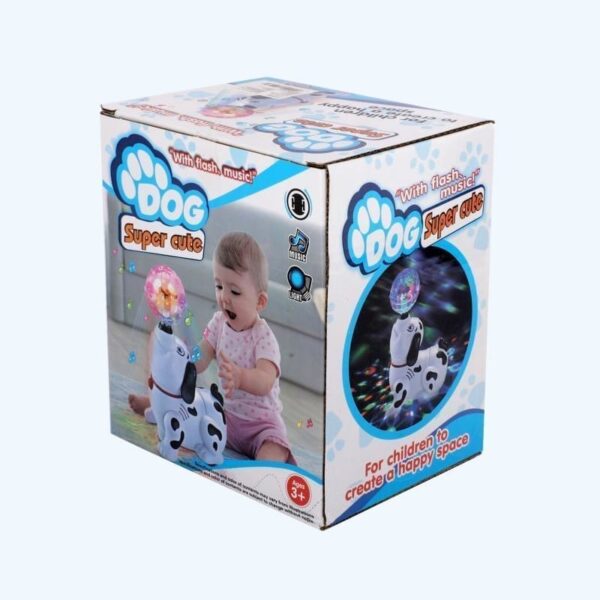 Super Cute Dog with Flash & Music