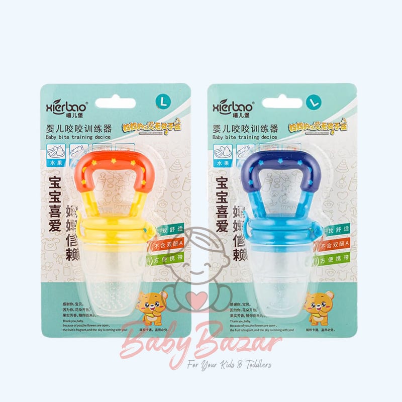 Baby Food Feeder Silicone Pacifier with Box 9212 Xierbao