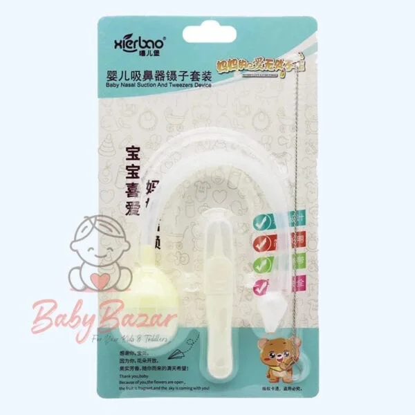 Baby Nasal Suction and Tweezers Device 9098 Xierbao