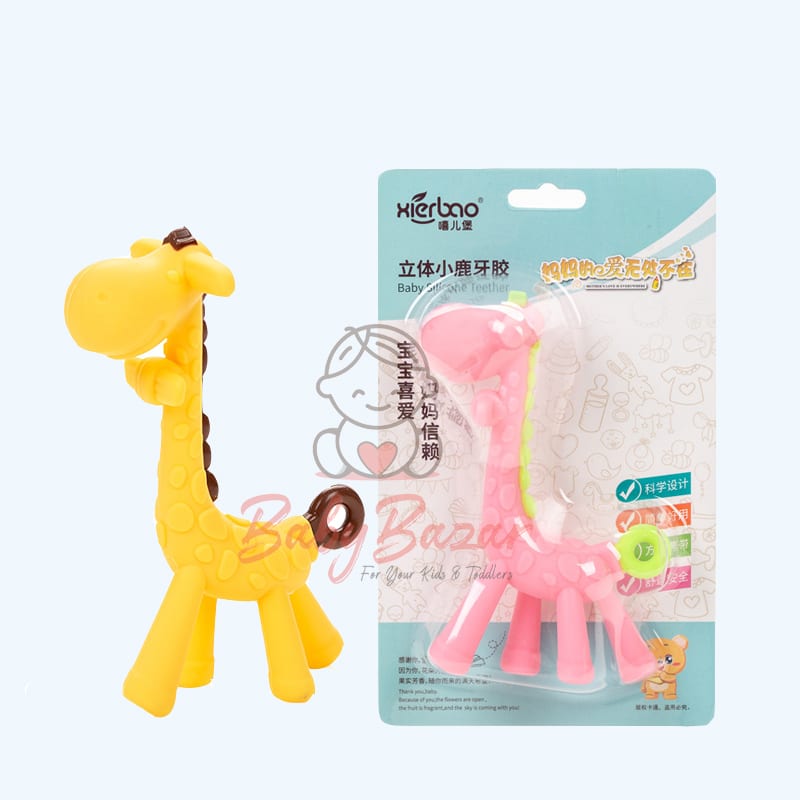 Baby Silicone Teether Giraffe 9168 Xierbao