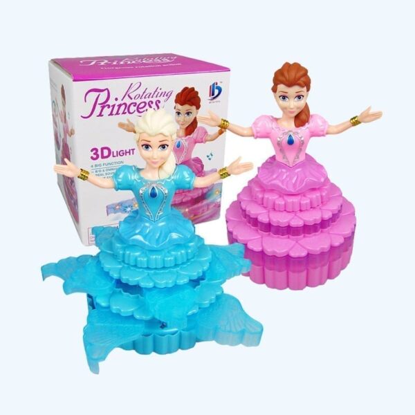 Rotating Princess Dancing with music & light Doll
