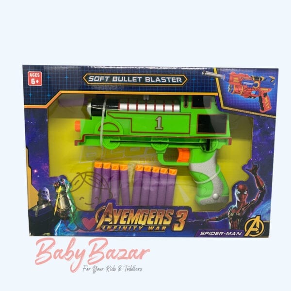 Soft Bullet Blaster Space Gun Spider man