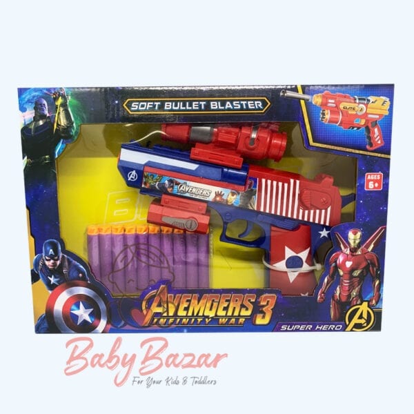 Soft Bullet Blaster Space Gun