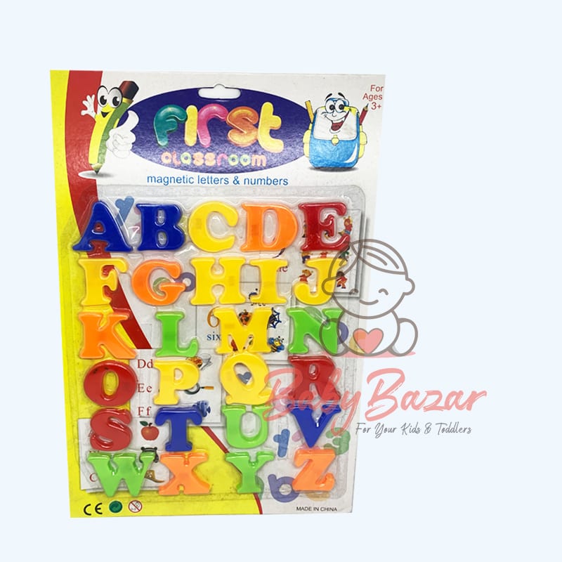 First Classroom Magnetic Letter Blocks Toys, Learning Puzzle For Kids