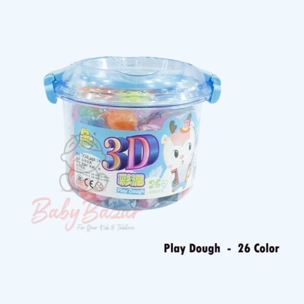Play Dough 26 Colors Clay Dough 3D