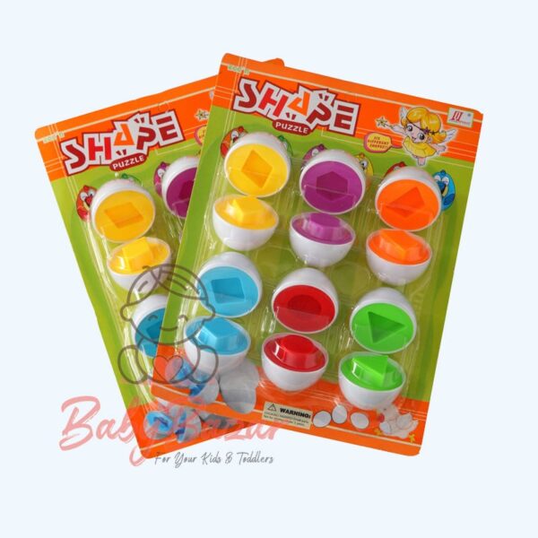 Smart Egg Matching Shape Montessori Educational Toys