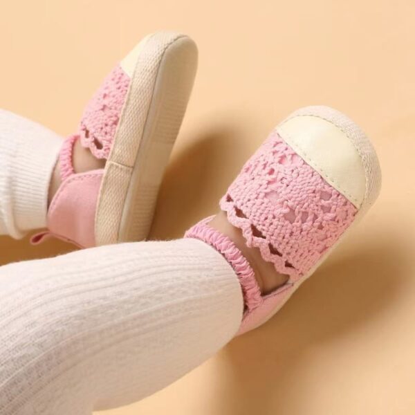 Baby Girls Flats Anti-Slip Sole Bow Toddler Princess Dress Shoes 339