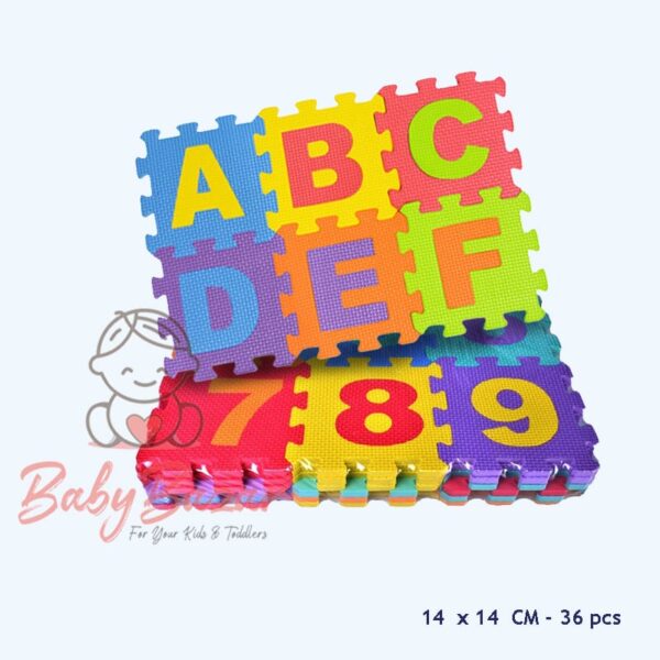 Educational EVA Puzzle Mats ( 36 pcs) 14 CM