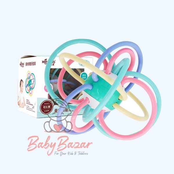 Soft Teether Ball Silicone Toys for Baby Bear 9165 Xierbao