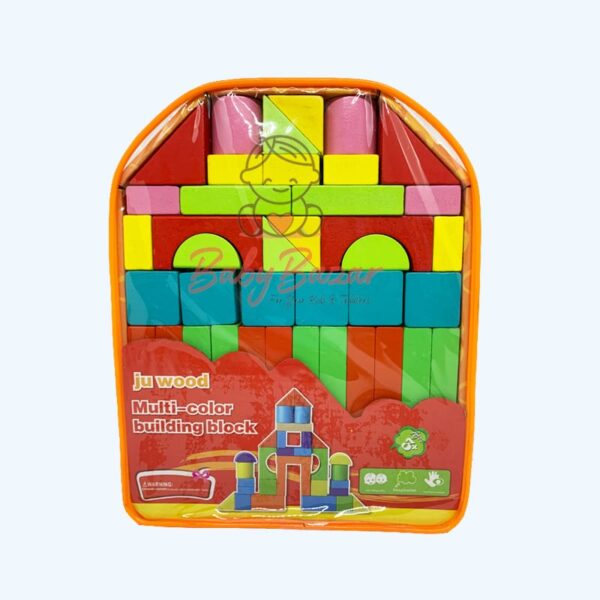 Kids Wooden Montessori Education Multi Color Building Blocks Toys