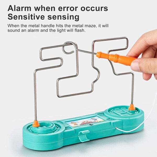 Electric Bump Maze Fire wire Shock Induction Maze Game Children's Brain Training Electric Toy Family Game
