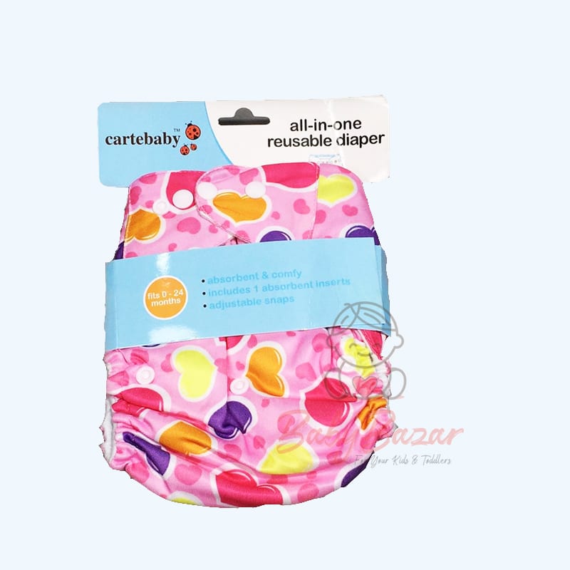 Washable Baby Clothes Diaper with Heavy Pad A3