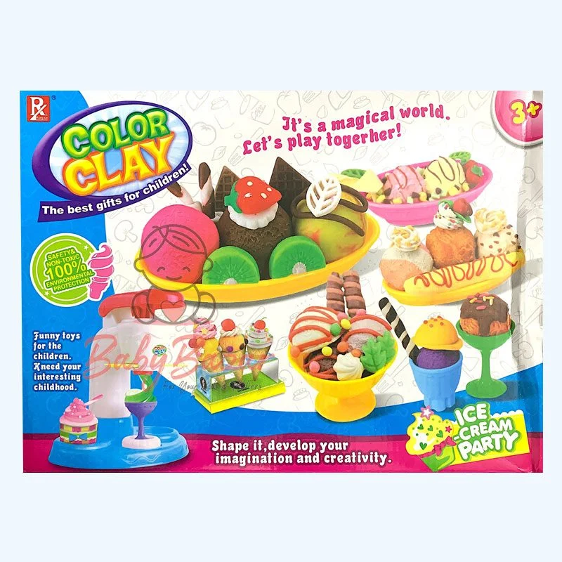 Color Clay Ice Cream Party 726F
