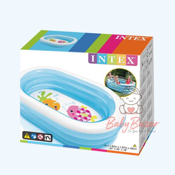 Intex Oval Whale Fun Pool 64 Inch 57482NP