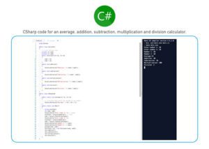 6. C# ( TOP 10 CODING LANGUAGES FOR KIDS IN 2021 )