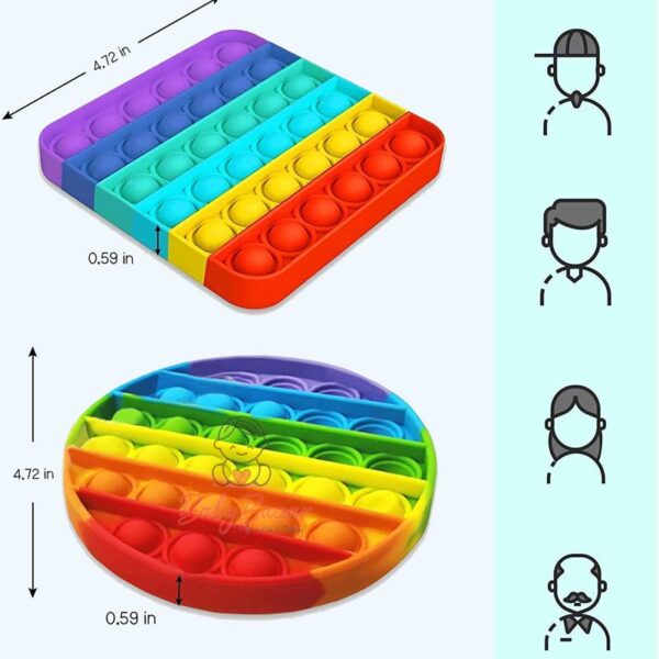 Fidget Popit Toys for Adults and Kids