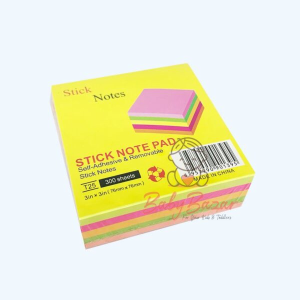Sticky Notes Home Shape 3x3 Inch 5 Colors 100 Sheets
