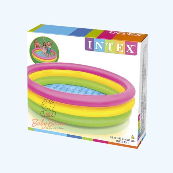 Intex Inflatable Round Baby Play Pool 58 inch x 13 inch 57422NP