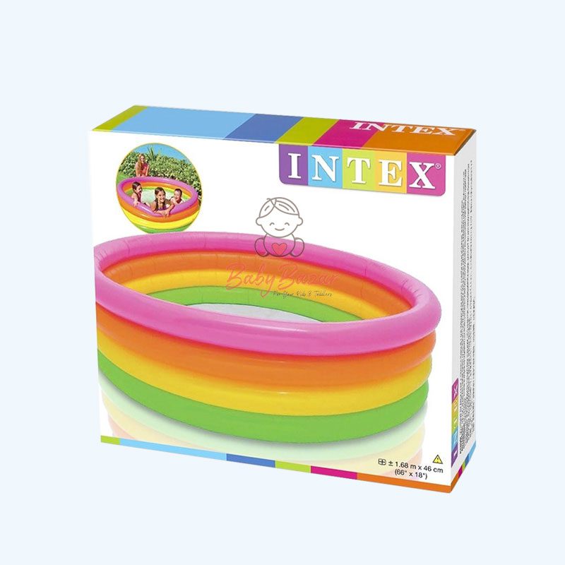 Intex Inflatable Round Baby Play Pool 66 inch x 18 inch 56441NP