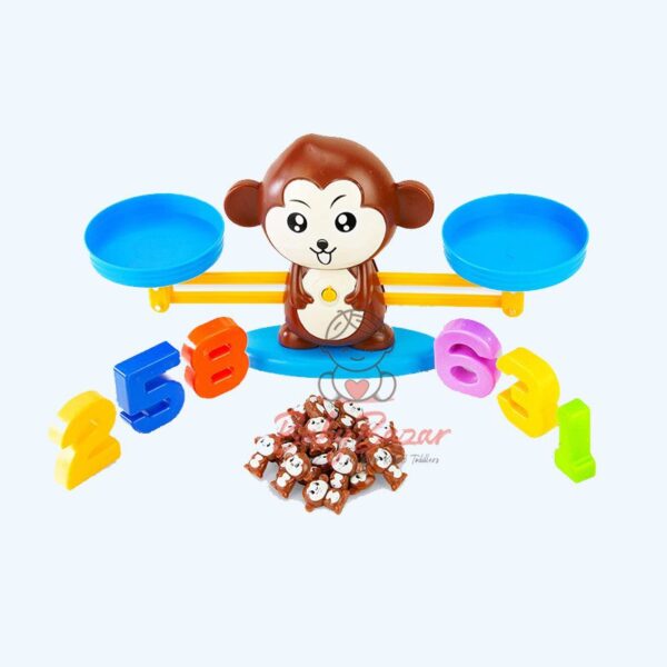Monkey Balance Educational Math Game