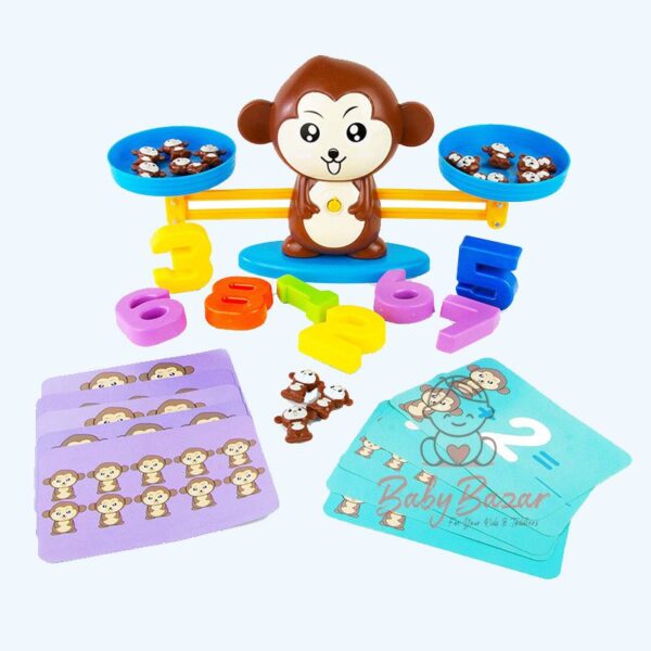Monkey Balance Educational Math Game
