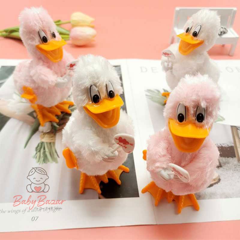 Wind Up Jumping Donald Duck Bunny Novelty Toys for Kids
