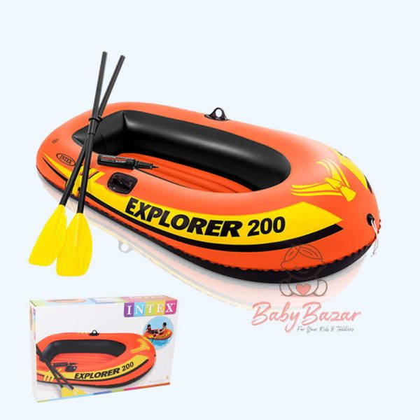 Intex Explorer 200 Inflatable Boat for 2 Person