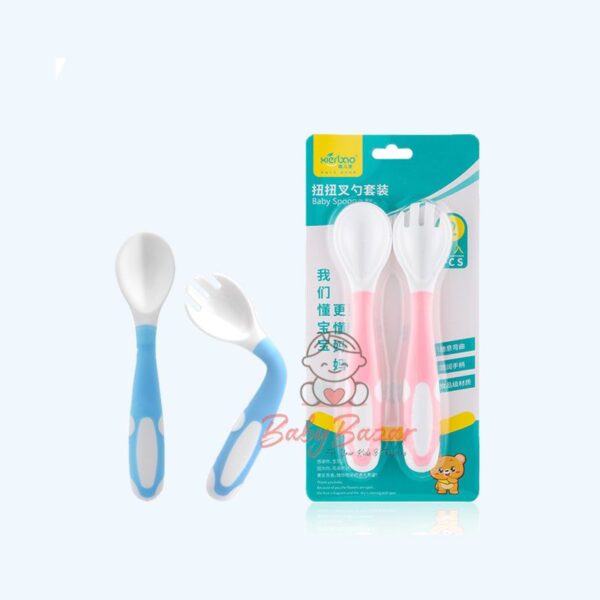 Baby Twist fork and spoon combination 9208 Xierbao