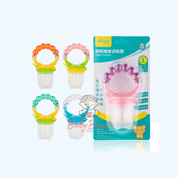 Baby Food Feeder Silicone Bell Bite 9233 Xierbao