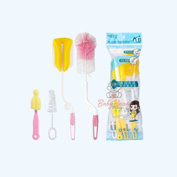 Feeding Bottle Brush Set of Four 9352 Xierbao