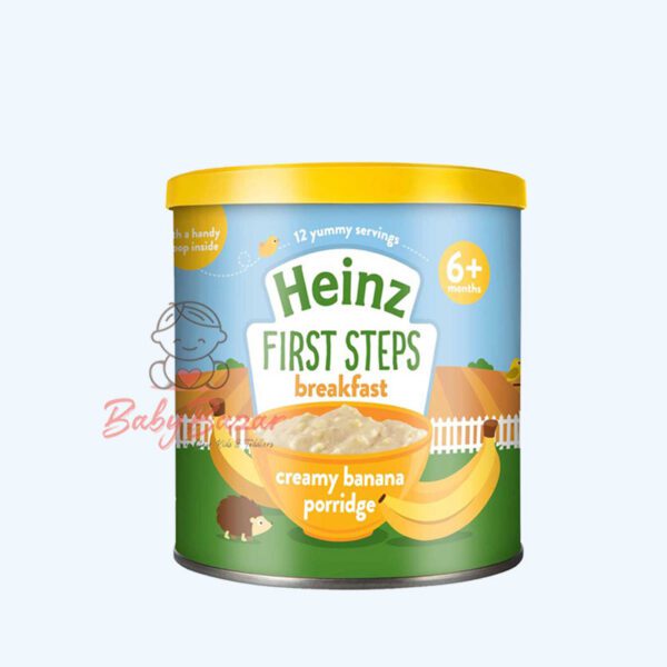 Heinz Baby Food 1st Steps 6+ Months Creamy Banana Porridge 240 G