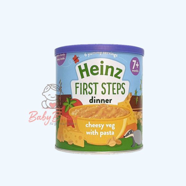 Heinz Baby Food 1st Steps 6+ Months Cheesy Veg with Pasta 200 G