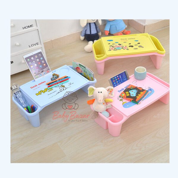 Baby Desk Small Reading and Dinner Table With Storage