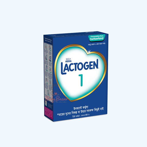 Nestlé Lactogen 1 Formula Milk Powder 350gm (0-6 M)
