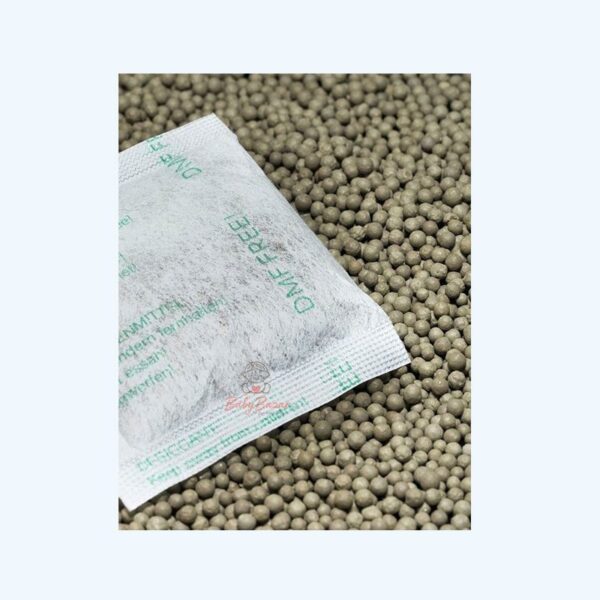 Natural Activated Clay Moisture Absorbent 5gm 50Pcs Packet