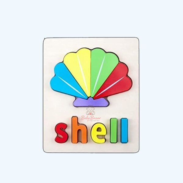 Wooden 3D Puzzle Educational Toys Shell