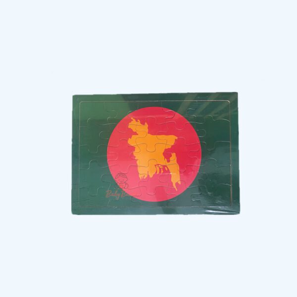 Bangladesh Flag Wooden Puzzle
