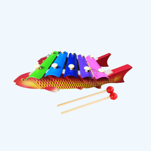 Fun Wooden Fish Xylophone 5 QIN