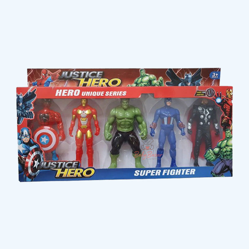 Justice-Hero-Super-Fighter-Toy-5-pcs Justice Hero Super Fighter Toy 5 pcs